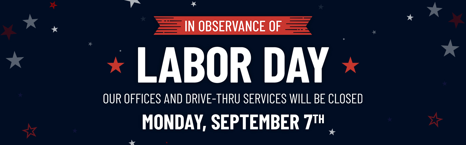 Offices Closing August 15